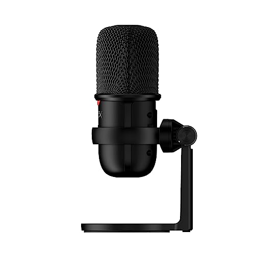 HyperX SoloCast – USB Condenser Gaming Microphone, for PC, PS4, PS5 and Mac, Tap-to-Mute Sensor, Cardioid Polar Pattern, great for Streaming, Podcasts, Twitch, YouTube, Discord,Black - Image 8