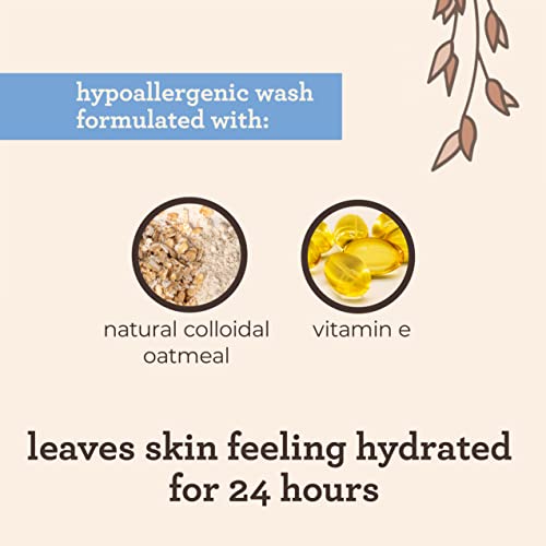 Aveeno Baby Soothing Hydration Creamy Body Wash with Natural Oatmeal, Baby Bath Wash for Dry & Sensitive Skin, Hypoallergenic, Fragrance-, Paraben- & Tear-Free Formula, 8 fl. oz - Image 4