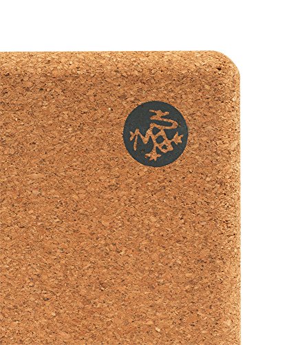Manduka Yoga Cork Block - Yoga Prop and Accessory, Good for Travel, Comfortable Edges, Lightweight, Extra Firm Cork, 4" x 6" x 9" (10 x 15 x 22.5 cm) (Pack of 2) - Image 5