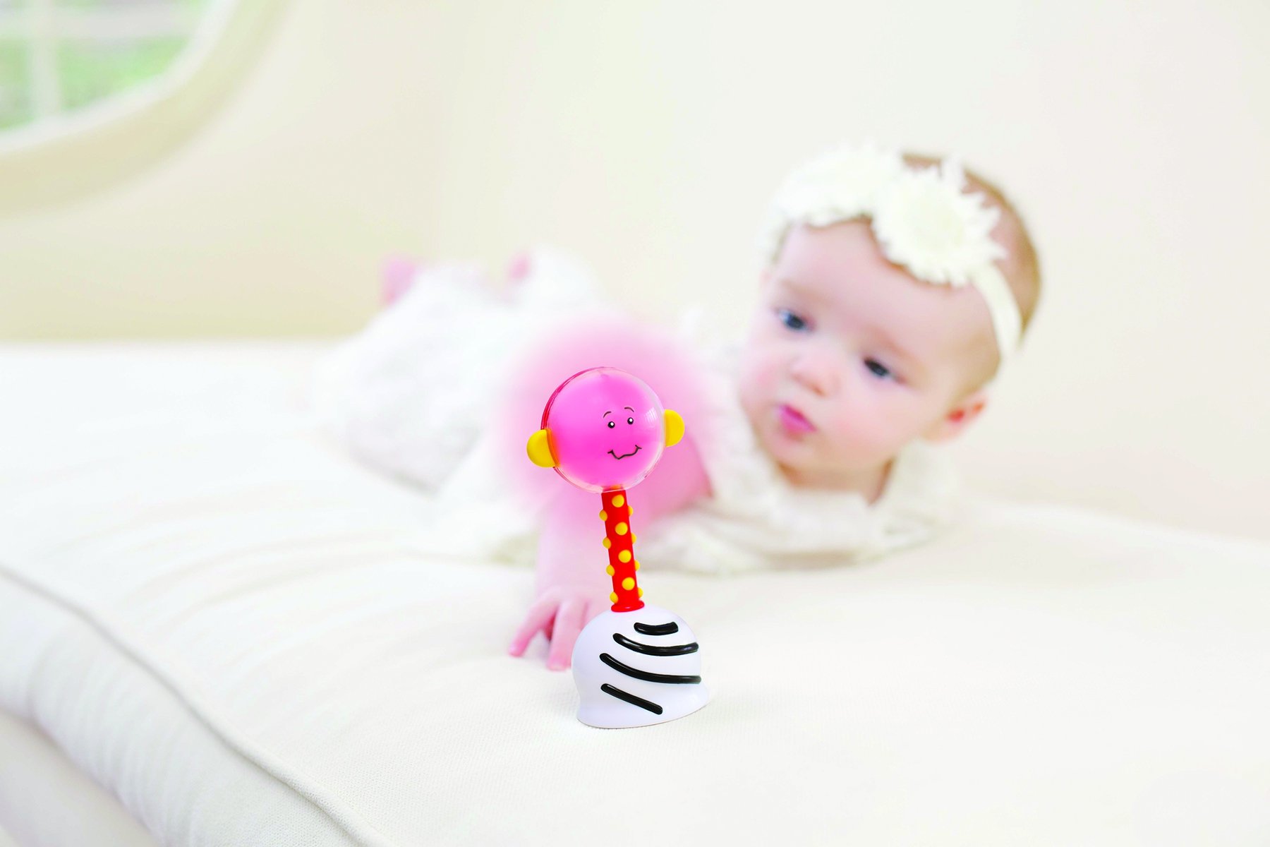 SmartNoggin NogginStik Developmental Light-Up Rattle - Encourage Developmental Milestones from Infant - 12 months - Image 5